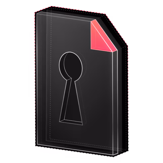 key illustration